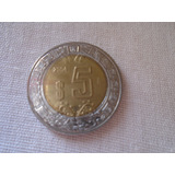 B. Passado - Moeda Estados Unidos Mexicanos 5 Pesos - 2004