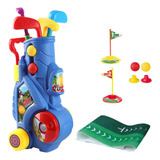 B Conjunto De Jogo De Mala De Golfe Para Crianças, Conjunto