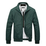 B Jaqueta Masculina Casual Leve Corta-vento De Jaqueta De Go