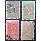 B0169 Romenia Yvert Nº 168/71 Circ Completa