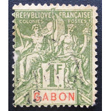B0280 Gabão Frances - Yvert Nº 30 Circ