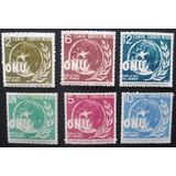 B0329 México - Onu Yvert Nº 602/7 Nnn Completa