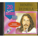B105a - Cd - Benito Di Paula - 20 Super Sucessos - Lacrado