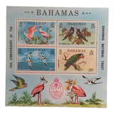 B5915 Bahamas - Bloco Fauna Pássaros Yvert Nº 11 Nn