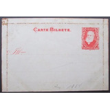 B6569 Brasil Carta Bilhete Nº 8 Novo Papel Azul Esverdeado