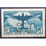 B6670 França - Aéreo Yvert Nº 321 Nn Com Perfin Raro
