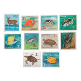 B8530 Ryu Kyu - Fauna Completa Yvert Nº 133/42 Nn
