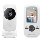 Babá Eletrônica Motorola Vm481 Monitor Vídeo Bebê Tela 2 Pol