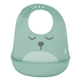 Babador De Silicone Bebê Impermeável Blw Migalhas Infantil