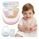 Babador De Silicone Infantil Com Estojo