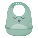 Babador Silicone Bebê Impermeável Migalhas Infantil Blw Buba