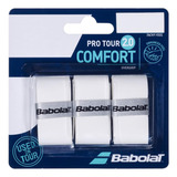 Babolat Pro Tour 2.0 Comfort Overgrip Branco (pacote Com 3)