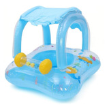 Baby Bote Inflável C/ Cobertura Intex Boia Infantil Oferta