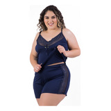 Baby Doll 50 52 54 56 58 60 Plus Size Pijama Liganete Luxo