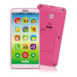 Baby Phone Rosa Musical Para Bebês - Buba Inmetro 