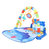 Baby Tummy Time Piano Gym Mat Play Early Learning Soft
