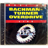 Bachman Turner Overdrive Best Of Live Cd Imp Lacrado 1994