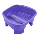 Bacia De Pedicure Dompel Com Pedestal Roxo