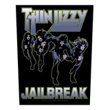 Back Patch Para Costas - Thin Lizzy - Jailbreak Bp5 Oficial