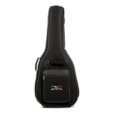 Bag Capa Alcochoada Para Violão Folk Avs Ch200 Preto