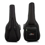 Bag Capa Nylon Acolchoada Ch 200 Avs Pará Violao Folk