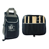 Bag De Baquetas Bfc Brazilian Finest Cymbals Preta Em Couro