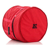 Bag De Bumbo Batera Clube Bc The Red 20¨ Em Nylon 600 Cor Vermelho