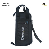 Bag Estojo De Baqueta Com Alça E Fixador De Surdo