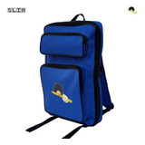 Bag Para Baquetas Tipo Mochila - D'groove (modelo Slim) - Ótima Durabilidade Cor Azul