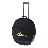 Bag Para Pratos Zildjian 22 Semi-rigido Com Rodinhas P0650