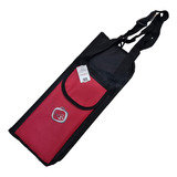Bag Porta Baqueta Luxo Vermelho Preto - Working Bag