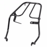 Bagageiro Aço Maciço Yamaha Xtz250 Lander 2008 A 2018 Preto