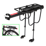 Bagageiro Para Bicicleta Traseiro Em Alumínio Garupa Alforge