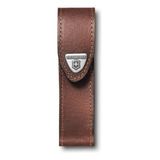 Bainha Victorinox Couro Marrom Para Canivetes 111mm 4.0547 