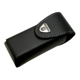 Bainha Victorinox Couro Preto P/ Swisstool