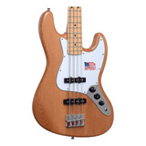 Baixo 4 Cordas Jazz Bass Sx Alder Series Natural Regulado