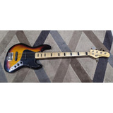 Baixo 5 Cordas - Tagima Tjb-5 Sunburst Regulado