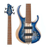 Baixo 5 Cordas Ibanez Btb 845 Cerulean Blue Burst Low Gloss