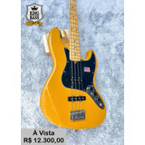Baixo Fender Jazz Bass 4 Butterscoth American Standard 2005