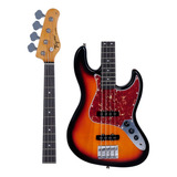 Baixo Tagima Woodstock Tw-73 Sb Df/tt 4 Cordas Sunburst
