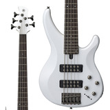 Baixo Yamaha Trbx305-wh 5 Cordas Ativo Branco
