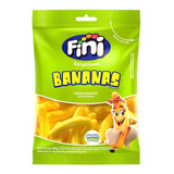 Bala De Gelatina Sabor Banana Pacote 90g Fini