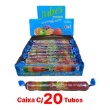 Bala De Gelatina Suco De Frutas Dori Jubes Pacote 48g C/ 20