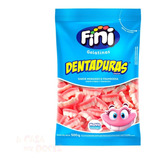 Bala Gelatina Fini Pacote 500g - Dentadura - Doce Halloween