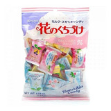 Bala Japonesa Leite Aroma Ameixa Hana Kuchizuke Flower Kiss