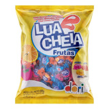 Bala Lua Cheia Frutas Framboesa, Cereja