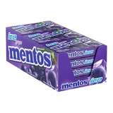 Bala Mentos Slim Box Uva Ice Grape 12x24,1g Perfetti Atacado