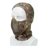 Balaclava Telada P/ Proteção De Uso Tático E Airsoft Preta