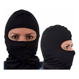 Balaclava Touca Ninja Moto Ciclismo Para Frio Sol Cor Preto