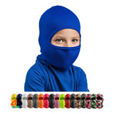 Balaclava Touca Térmica Solar Uv 50 Selva Camuflada Infantil